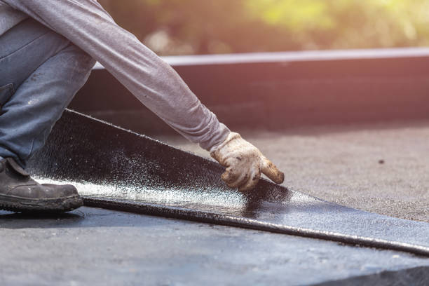 Professional Exterior Waterproofing technician working in Stillwater, MN